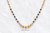 Midnight Crystal Mangalsutra | Sona Sansaar